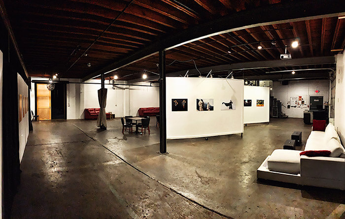 Gallery Space at Art Sanctuary